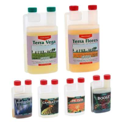Pack engrais TERRA Vega & Flores 1 litre + boosters CANNA Profile Picture